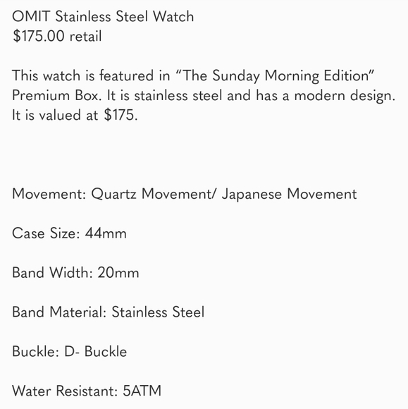 Omit Men Watch - Picture 2 of 2